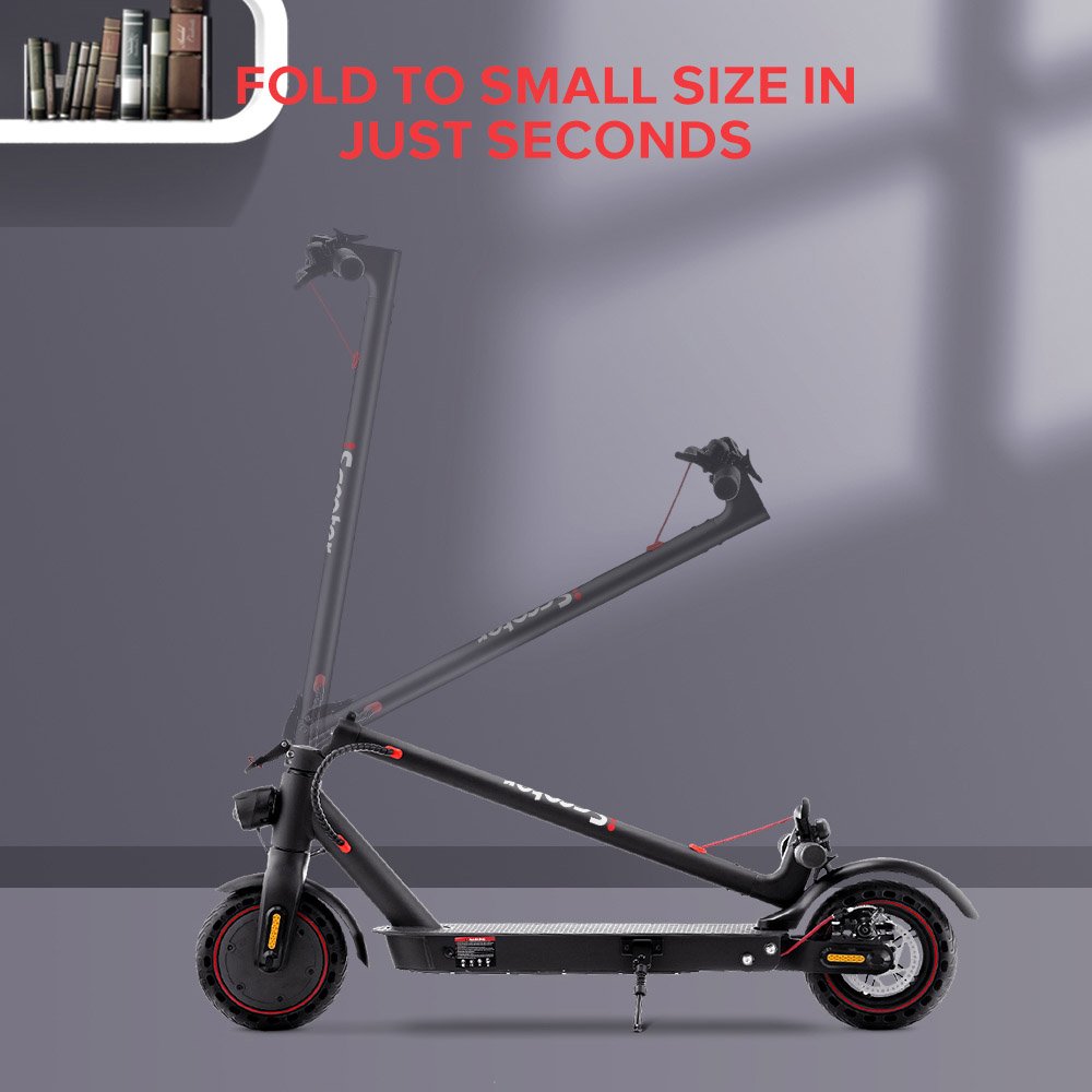 iScooter i9 Pro Electric Scooter 8.5 Inch Honeycomb Tire 350W Motor 7.5Ah Battery 30km/h Max Speed Black