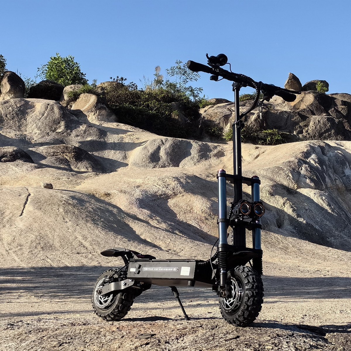 EU warehouse boyueda s3-11 60v 5600w 6000w dual drive electric scooter