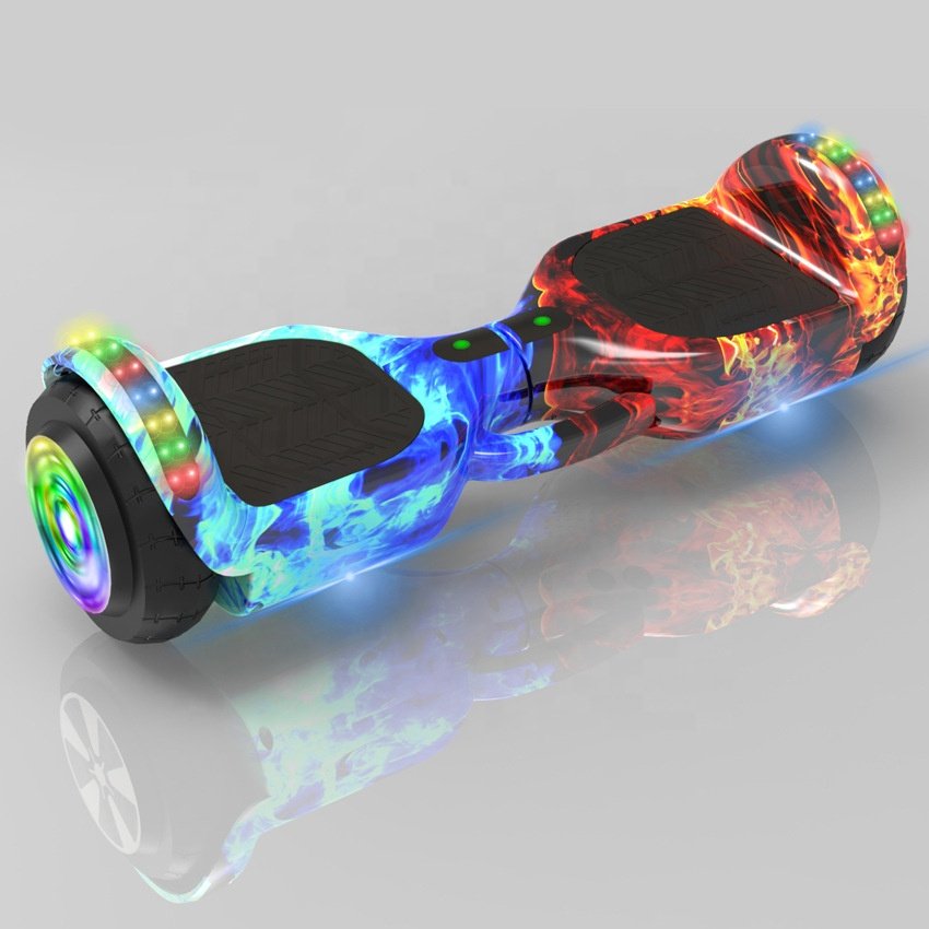 Wholesale Cheap Led Lights Electric Scooter Hover Board 6.5" Hoverboard For Christmas Gifts Self Balancing Hoverboards