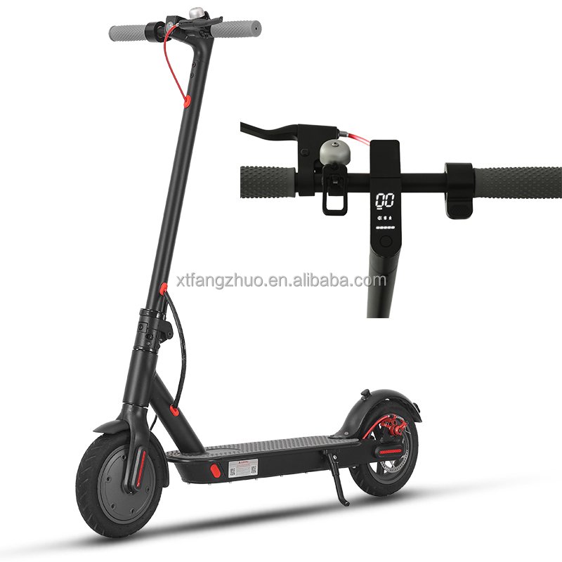 Fashion Mini Foldable With App Kick 2 Wheel Electric Scooter Adult EU Kick Stock 350W Motor City Riding e Scooters