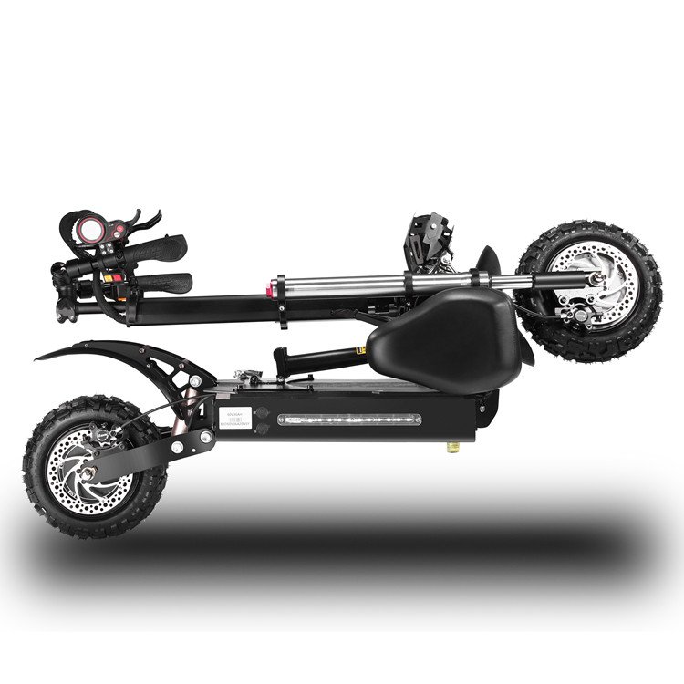 USA EU 11inch off-road e-scooter 6000w 60v 30ah 38ah e scooter for adults long range with seat electric scooter