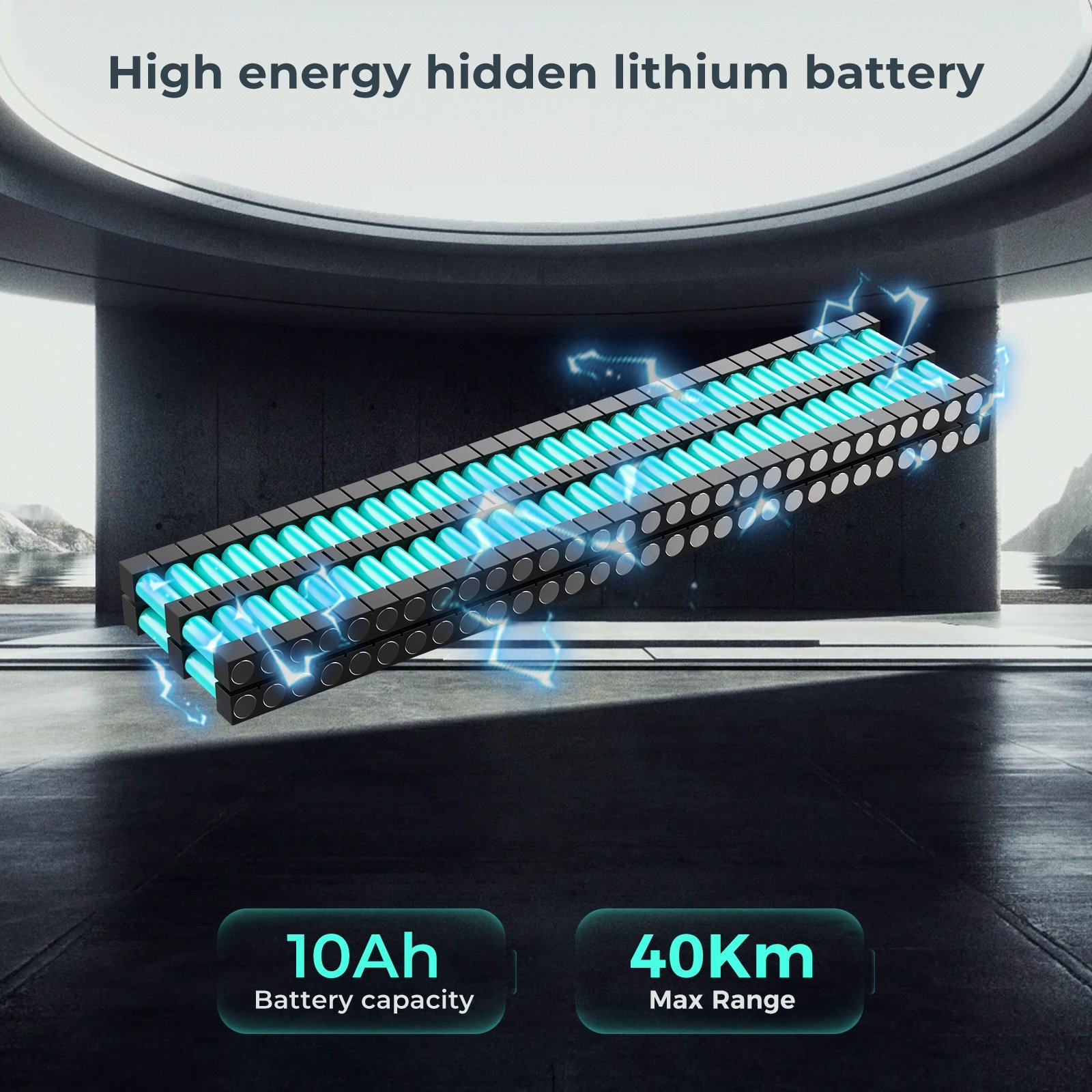 iScooter i9Max 500W Electric Scooter for Adults 30km/h 10Ah Battery 10 Inch Honeycomb Tire Foldable E-Scooter with App Bag