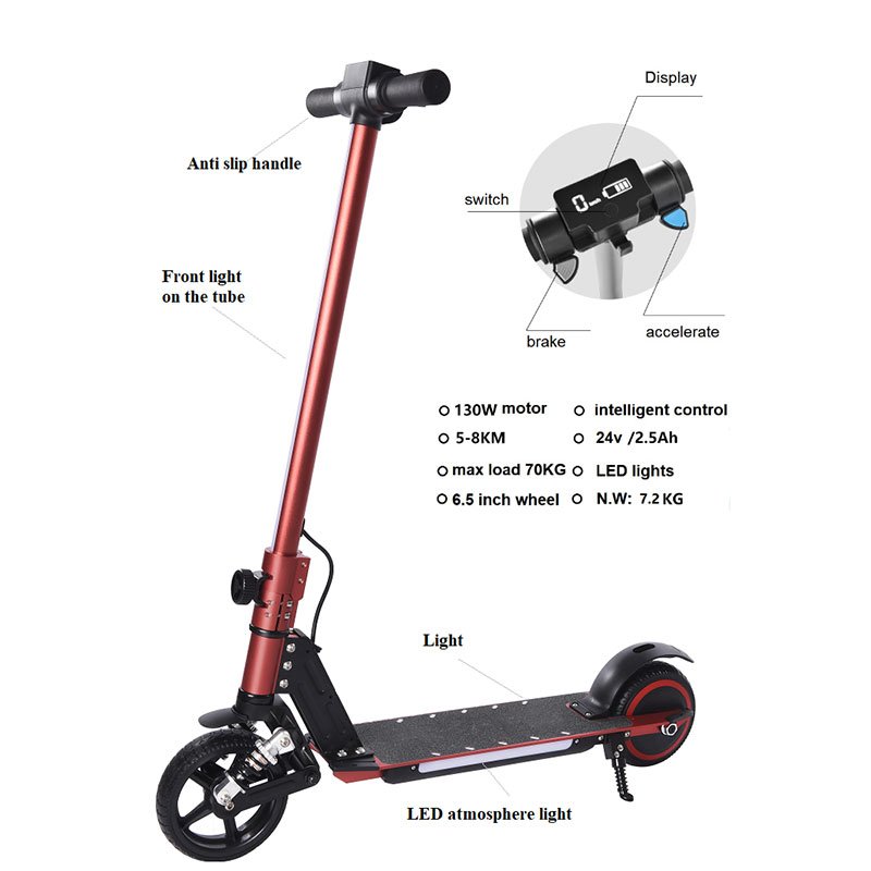 MK028 Trottinette Electrique Wholesale Eu European Warehouse Two Wheel Folding E Electric Scooters For Adults Kids