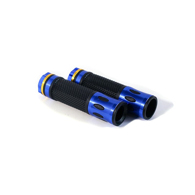 CQXZG Motorcycle handlebar modified parts riding scooter handlebar aluminum alloy round acceleration handle rubber sleeve