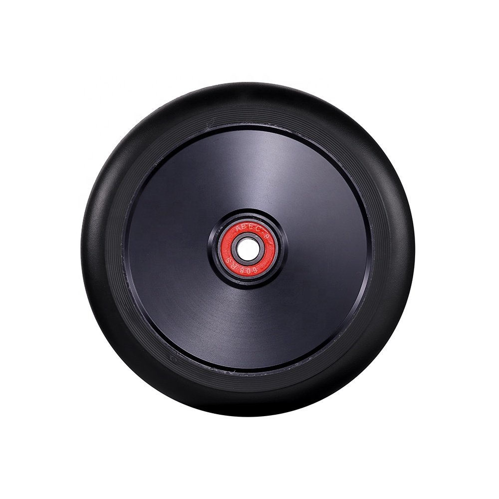 Huoli Pro 110mm 120mm Extreme Sport Pro Stunt Scooter Wheels Wear Resistant PU 88A With ABEC-9 Bearing Aluminum Core