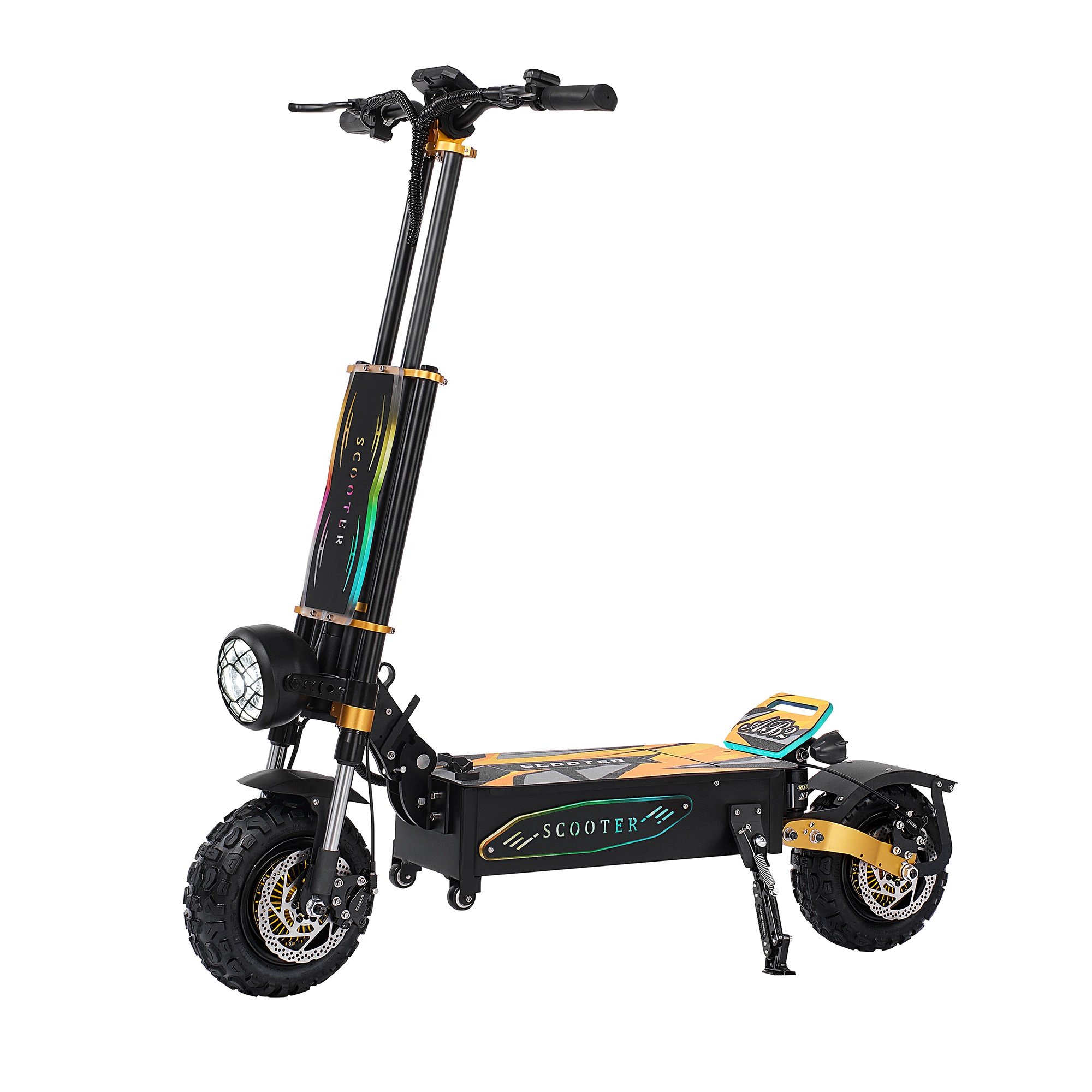 EU Warehouse 60V 40AH Removable battery Electric Scooter with Seat 85KMH trotinette-electrique 5600w 6000w e scooter