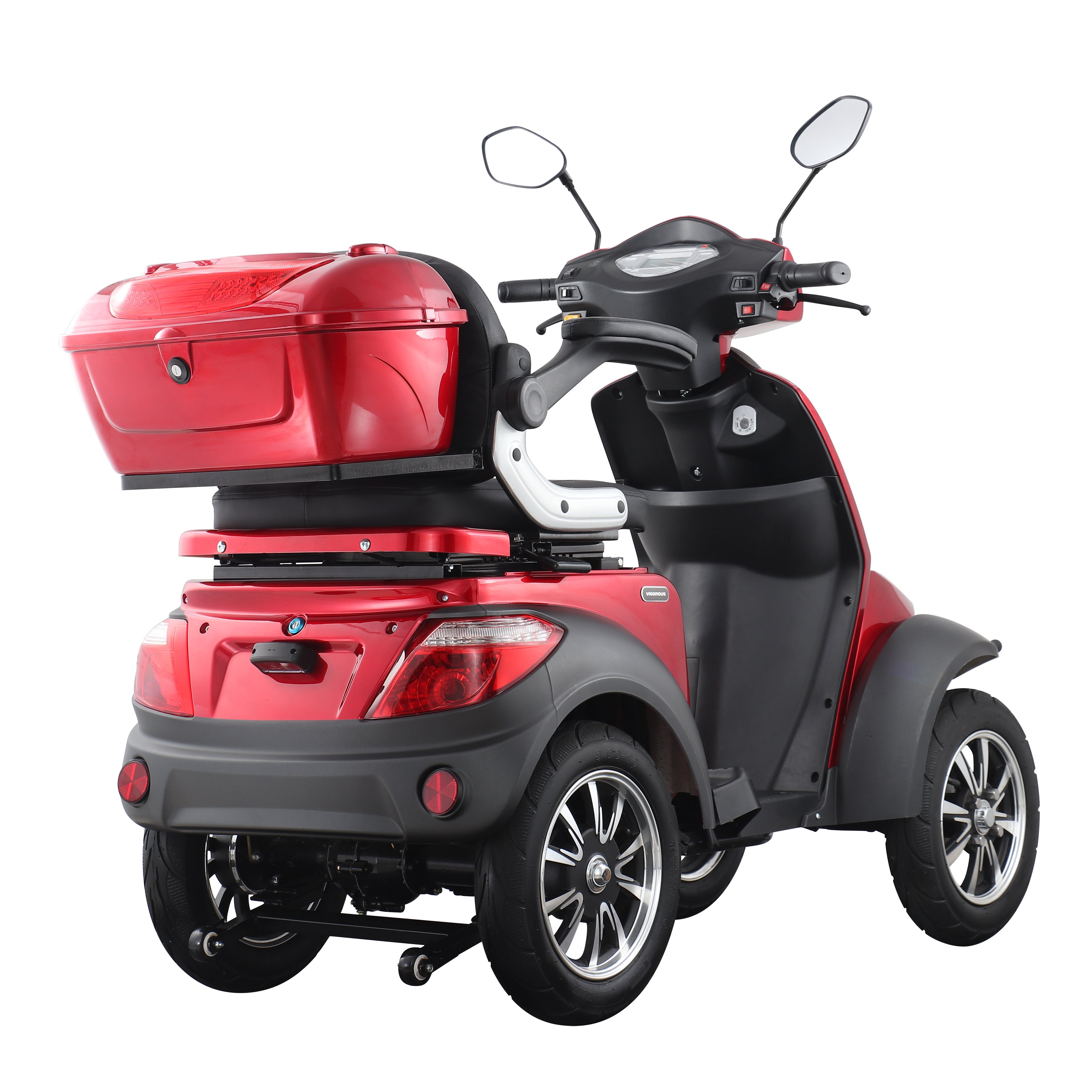 VISTA QUATER 4 Wheel Electric Scooter Eec Coc Certification 60v1000w Motor Power