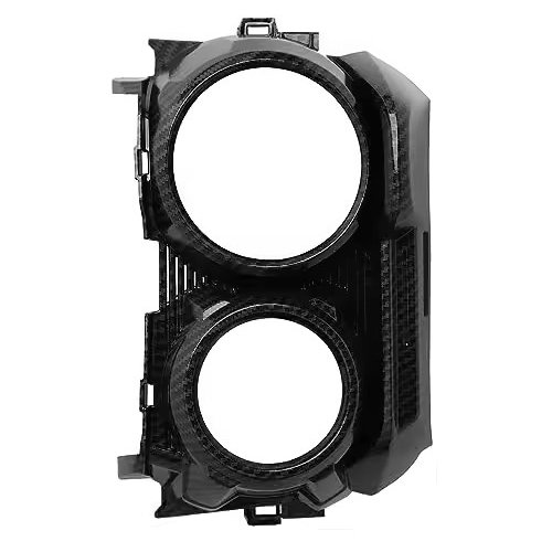 Modified motorcycle Water Transfer Printing Carbon Fiber Headlight Cover for tank yamaha gy6 125cc motorcycle accessories