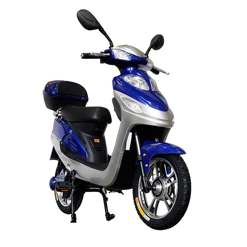 Milg 48v Two Wheel Moped 250 Watt Electric Motorcycle Electric Scooter Black LCD Display Unisex Inokim Electronic Bike 350W EEC