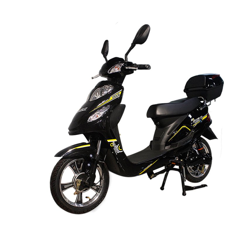 Milg 48v Two Wheel Moped 250 Watt Electric Motorcycle Electric Scooter Black LCD Display Unisex Inokim Electronic Bike 350W EEC