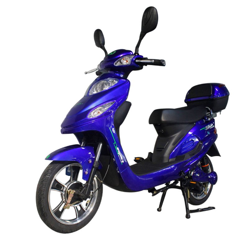 Milg 48v Two Wheel Moped 250 Watt Electric Motorcycle Electric Scooter Black LCD Display Unisex Inokim Electronic Bike 350W EEC