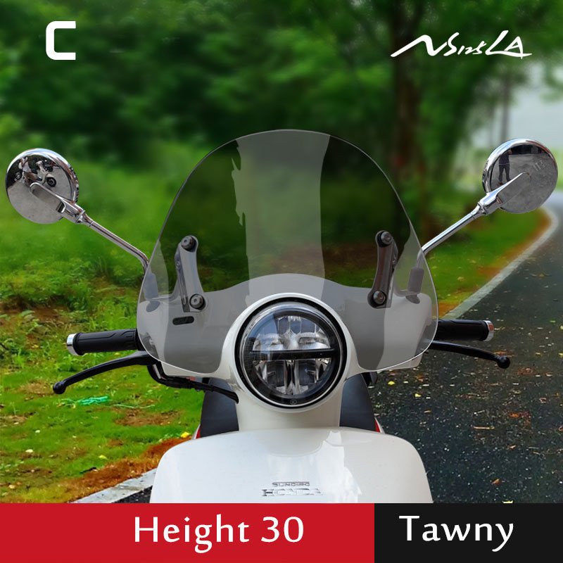 Motorcycle Scooter Windshield For Honda NS125LA SDH125T-39 Modified Windshield Glass Front Windshield