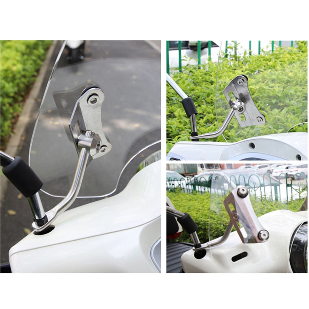 Motorcycle Scooter Windshield For Honda NS125LA SDH125T-39 Modified Windshield Glass Front Windshield