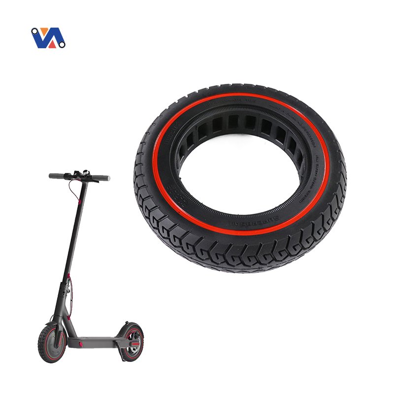 New Image 8 1/2*2(50-134) Solid Tyre Red Ring for Electric Scooter Zero 8 Front Wheel Tyre Zero 9 Front&Rear Wheel Solid Tire