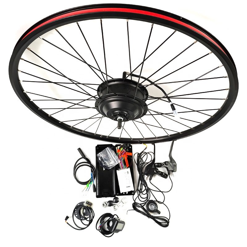 2014 350W 36V 48V all inch Rear drive Rotary flywheel hub motor kit for electric bike parts repair replacement modification Kit