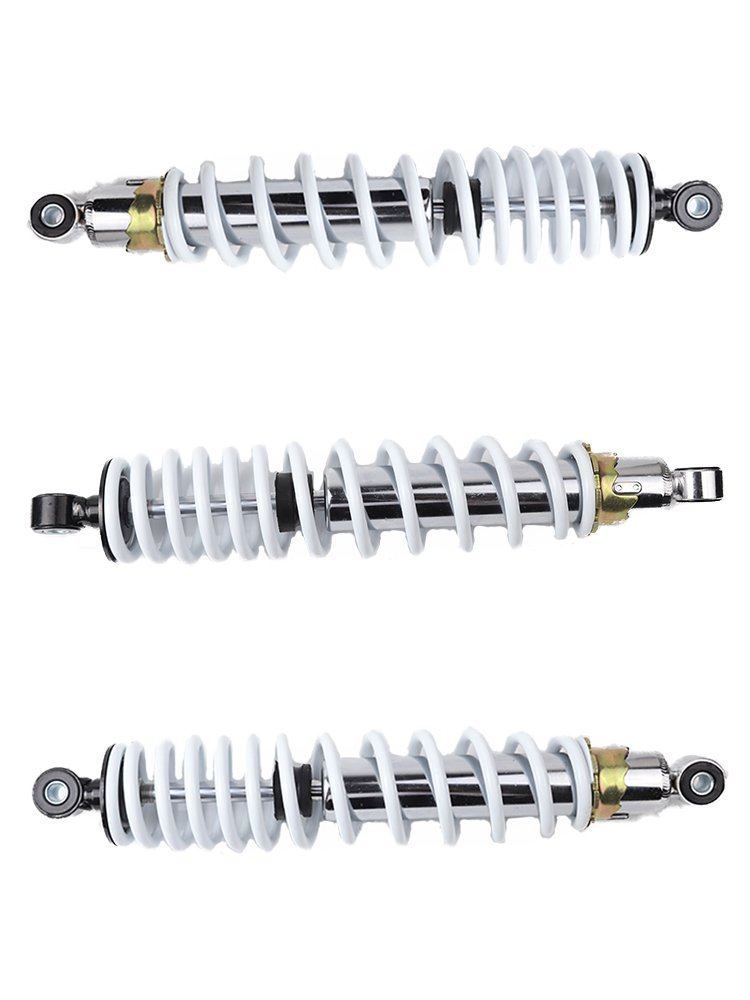 Factory-owne eye to eye 380mm Spring 8.5mm oil pressure shock absorber Aluminum for Big Bull ATVs and ATVs and off-road vehicles
