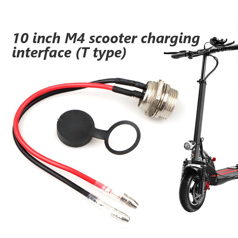 10 inch kugooM4 electric scooter accessories high quality battery charging port wholesale