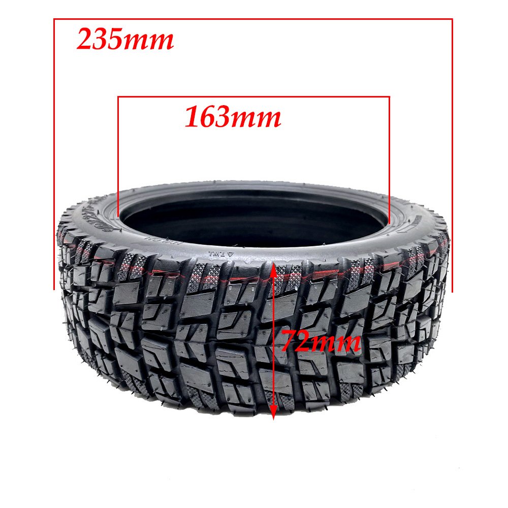 10x2.75-6.5 Tubeless Tire for 10 Inch Electric Scooter 10X2.70-6.5 Off-road Vacuum Tyre Parts