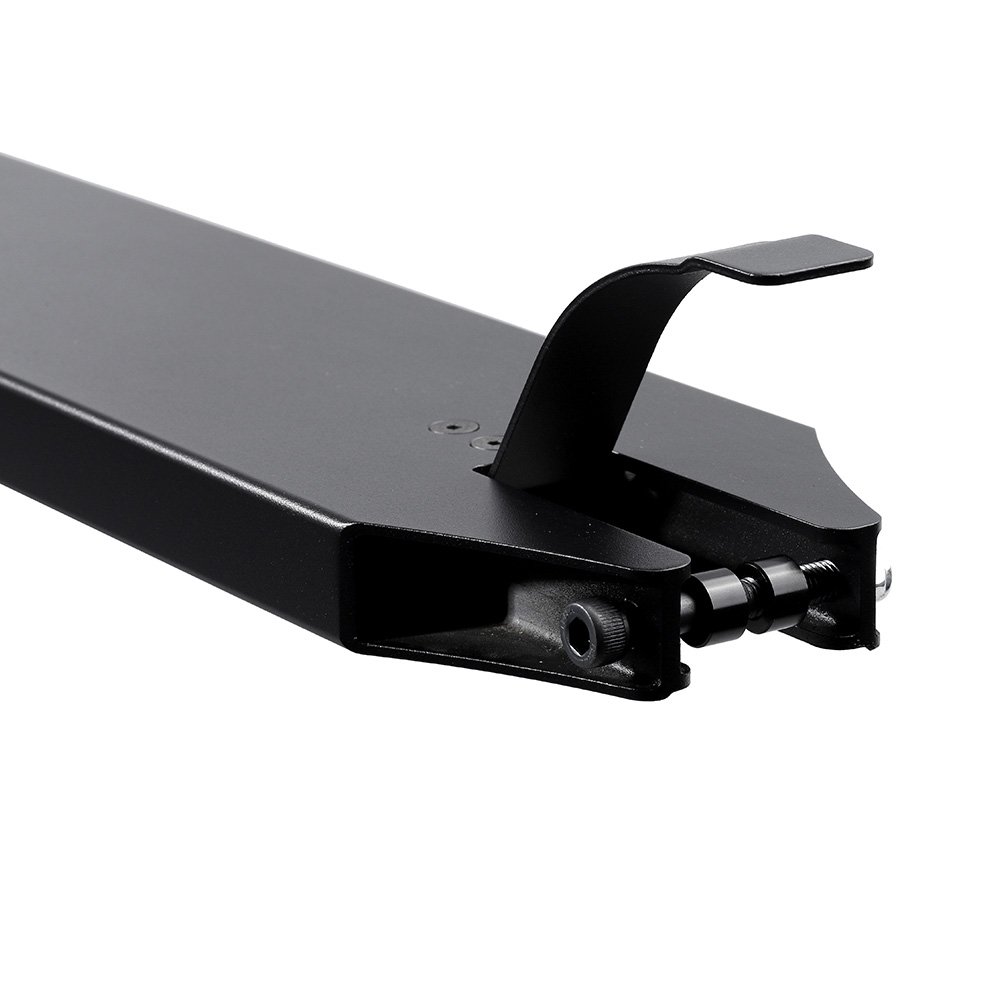 Black Scooter Deck 520mm*120mm wholesale 6061-T6 aluminum extreme sport 4.7 inch wide Pro Kick Stunt Park Scooter Parts Deck