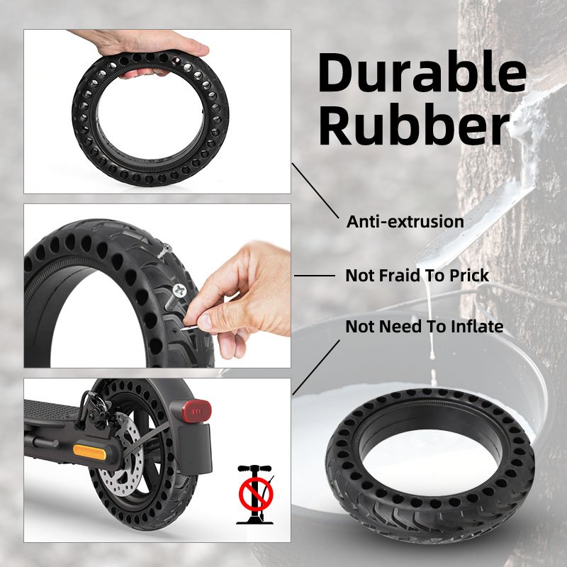 Solid Rubber 8.5inch Tyres For Spare Parts 8.5X2 Scooter Tire Xiaomi Accessories Adult E Scooter Parts Kid Kick Electric Scooter