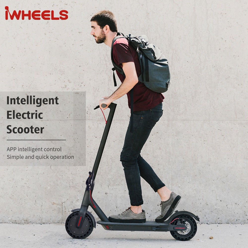 App Control Fastest Delivery USA UK EU Stock 350W High Power E Scooter Electric Adult Waterproof 30Km/h Powerful Battery