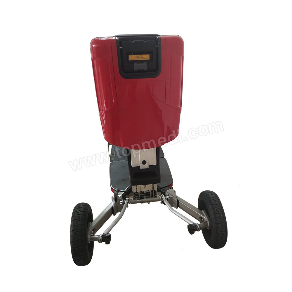 2020 fashion foldable luggage box electric handicapped scooter