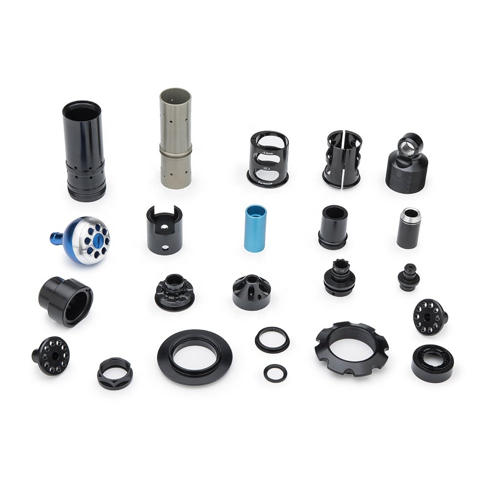Custom Print Anodized Chameleon Color Aluminum Precision Spare Turning Milling Metal CNC Machining Parts