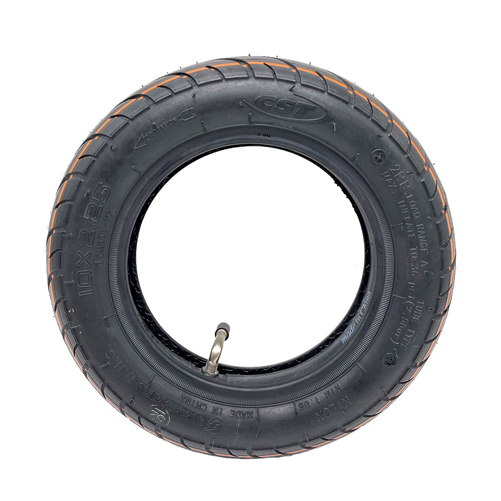 10x2.25 Inner Outer Tyre 10 Inch High-Quality Pneumatic Tire for Electric Scooter Replacement Parts