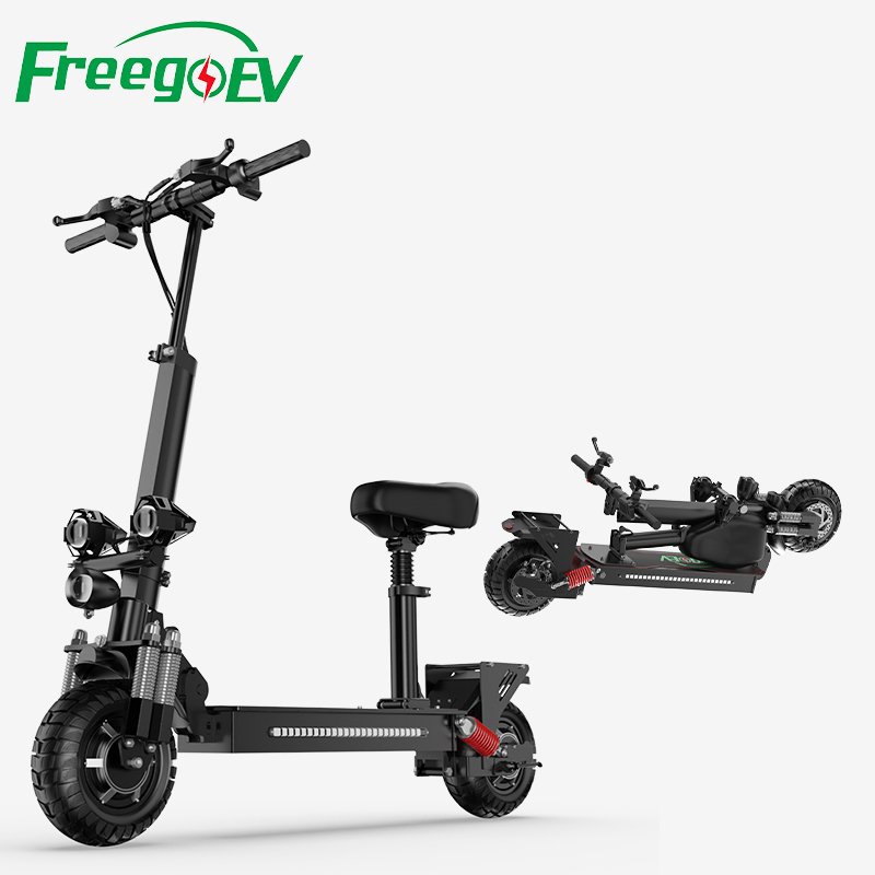 Manufacturer Supplier China Cheap 50-60km 25-30 Gradeability Range 10 inch Electric scooter