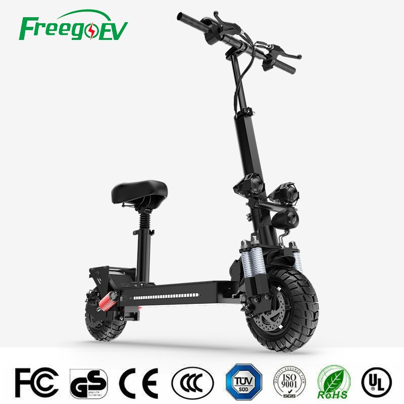 Manufacturer Supplier China Cheap 50-60km 25-30 Gradeability Range 10 inch Electric scooter