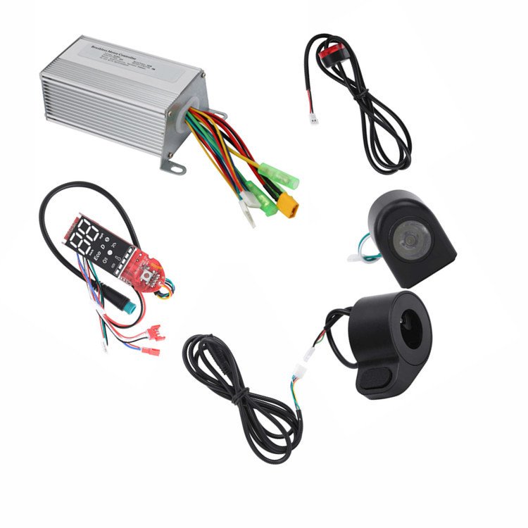 36V350W Brushless Controller Accelerator Headlight Tail Light Handlebar Lever Parts For M365 /M365 Pro Electric Scooter