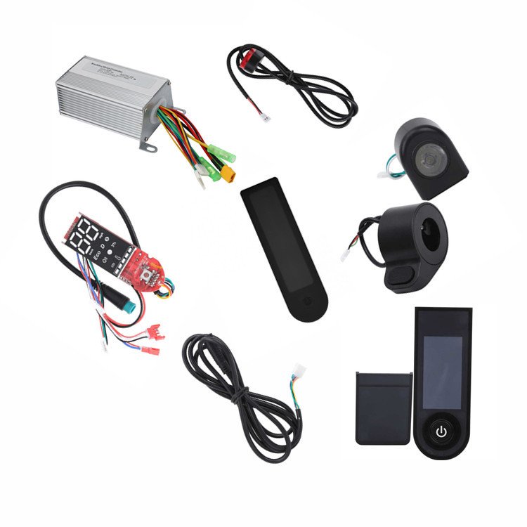 36V350W Brushless Controller Accelerator Headlight Tail Light Handlebar Lever Parts For M365 /M365 Pro Electric Scooter