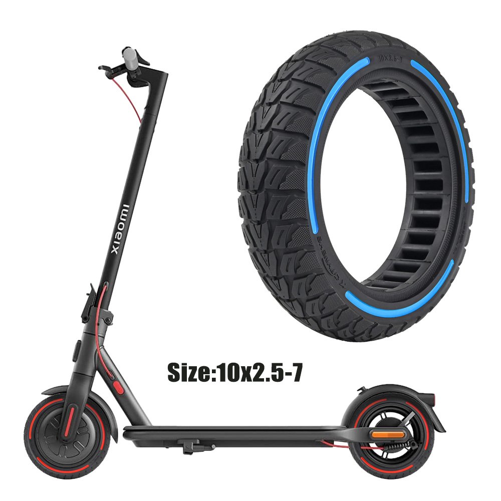 New Design Scooter Tyre 10*2.5-7 10 Inch Inner Tube Tires Solid Scooter for Cityneye 4/4Pro Electric Scooter Tires