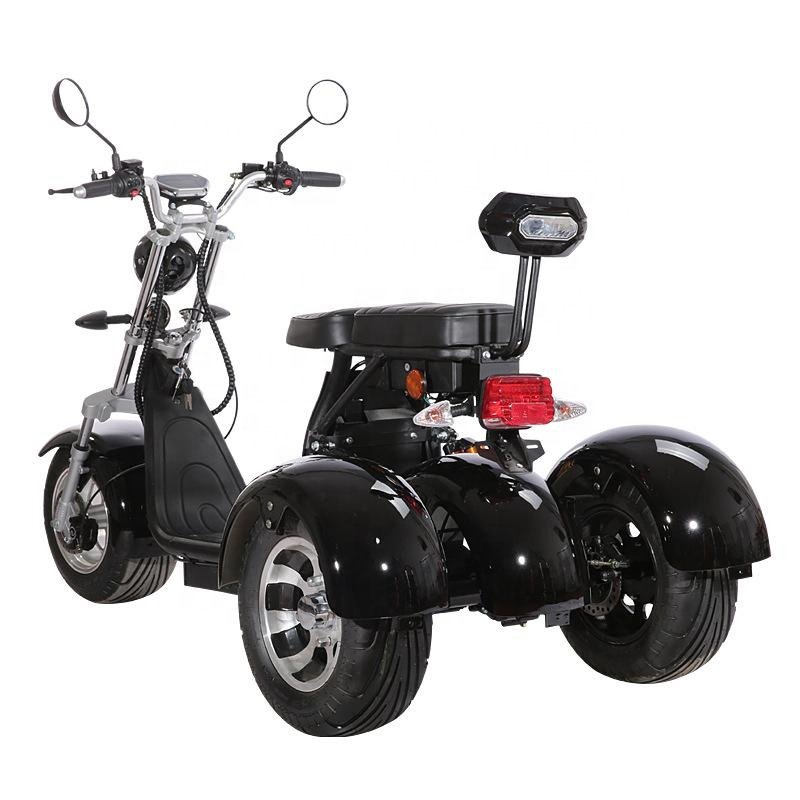 GaeaCycle Sport-6 Citycoco 1000w Three Wheels Electric Scooter with Dual Lithium Battery