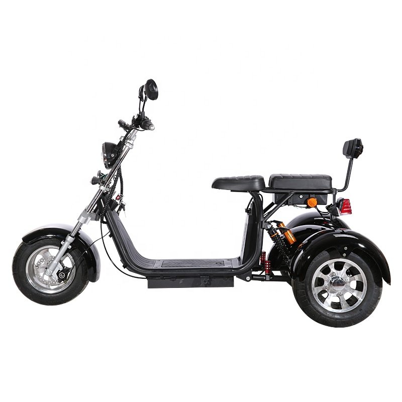 GaeaCycle Sport-6 Citycoco 1000w Three Wheels Electric Scooter with Dual Lithium Battery