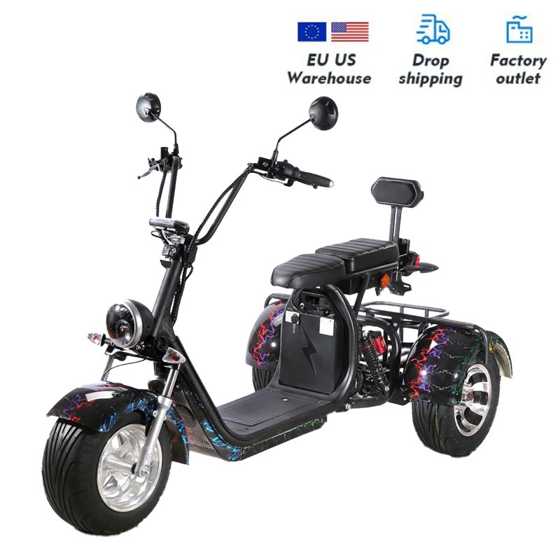 New Design Motorcycle Electric Scooter 3 Wheel