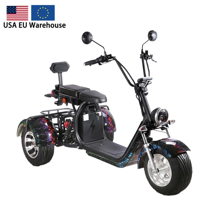 New Design Motorcycle Electric Scooter 3 Wheel