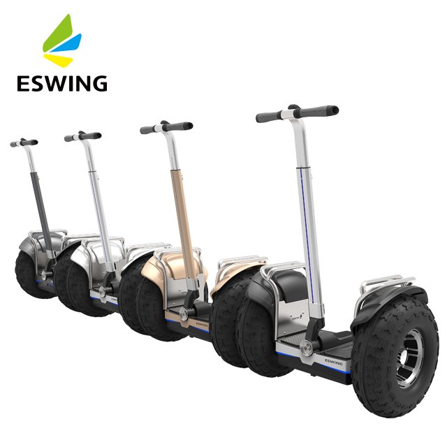 ESWING Factory Price Off-road Two Wheel 2*1800W Brushless DC Motor Self Balancing Electric Scooter for Patrol