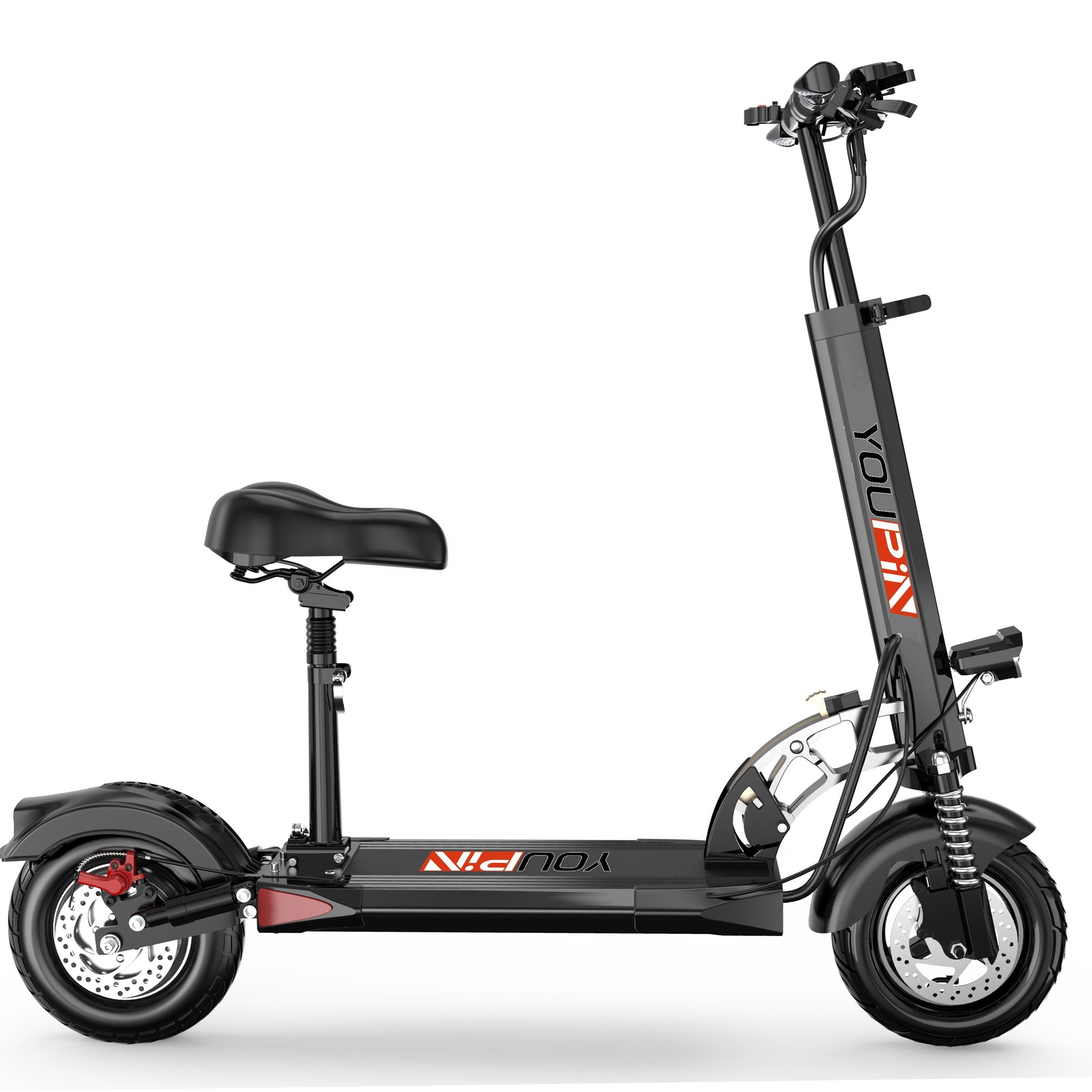 Stock YOUPIN 10inch 500W Motor 48V 10.4AH Adult Lightweight Folding powerful Electric Scooter
