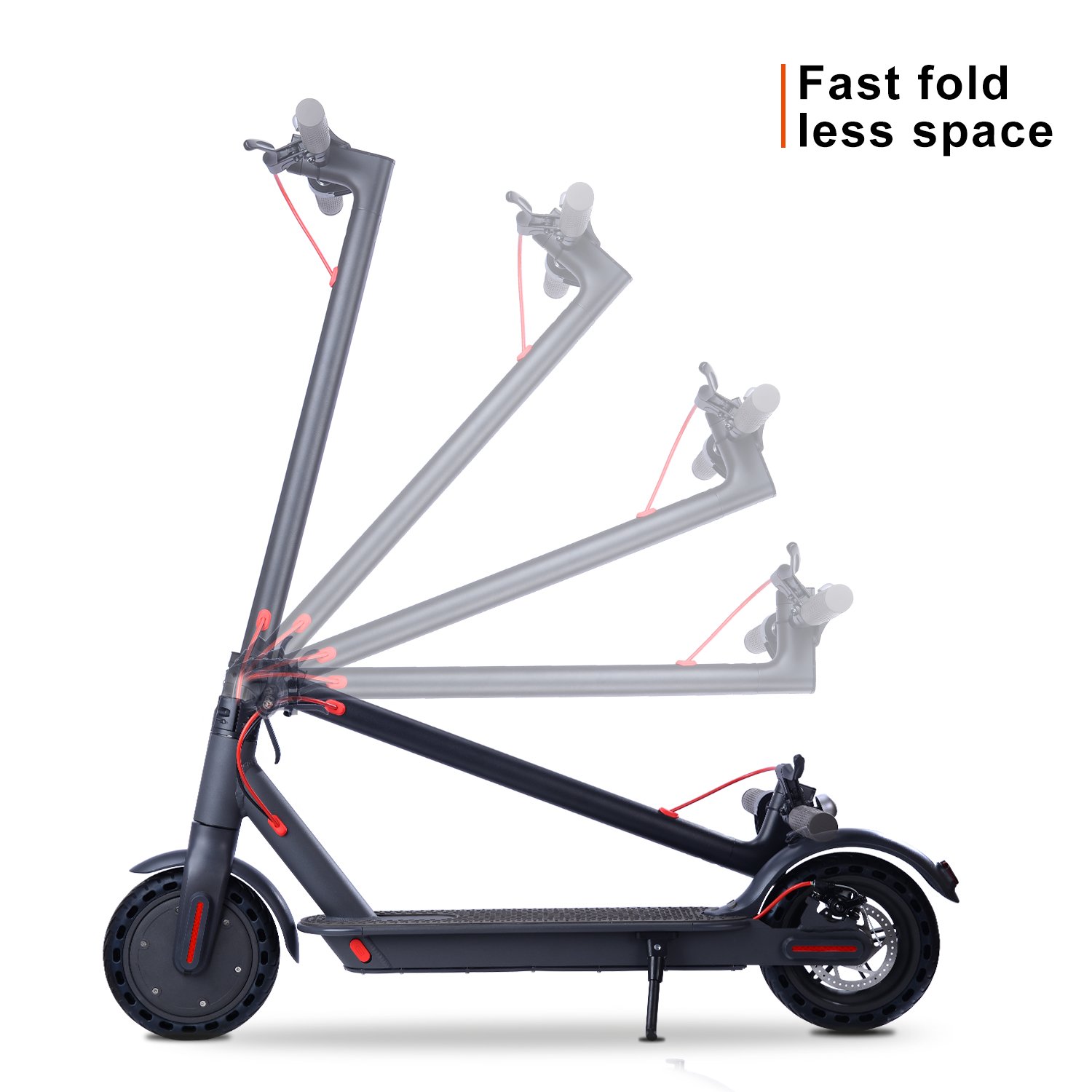 Aovo 2020 Newest Model 7.8Ah Battery 20Km Range 2 Wheels Waterproof IP65 8.5inches Foldable M365 Pro Electric Scooter Scooty