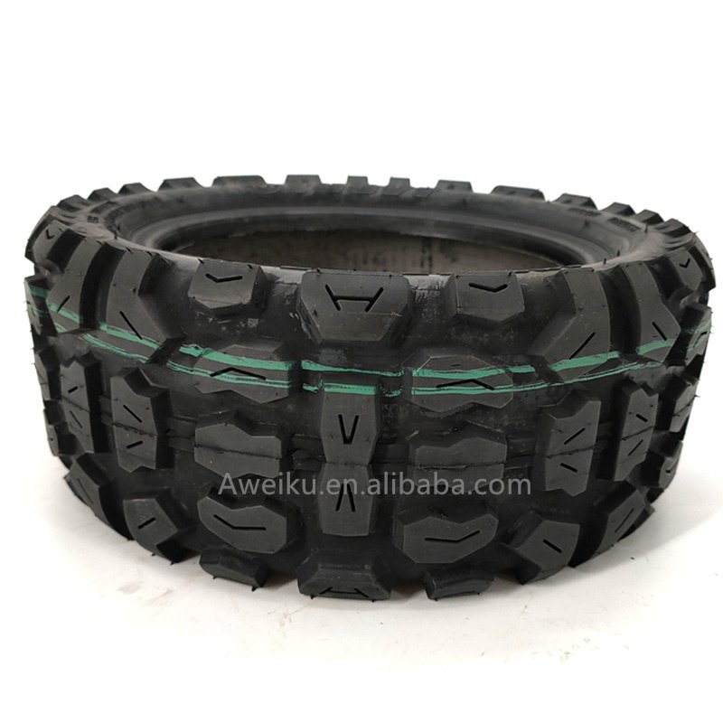 TOUVT 100/65-6.5 Tire Vacuum Tubeless Tyre for Electric Scooter Dualtron 11 Inch 90 / 65-6.5 Widened Wear-resisting Tire Parts