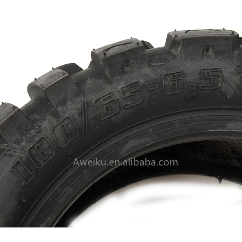 TOUVT 100/65-6.5 Tire Vacuum Tubeless Tyre for Electric Scooter Dualtron 11 Inch 90 / 65-6.5 Widened Wear-resisting Tire Parts