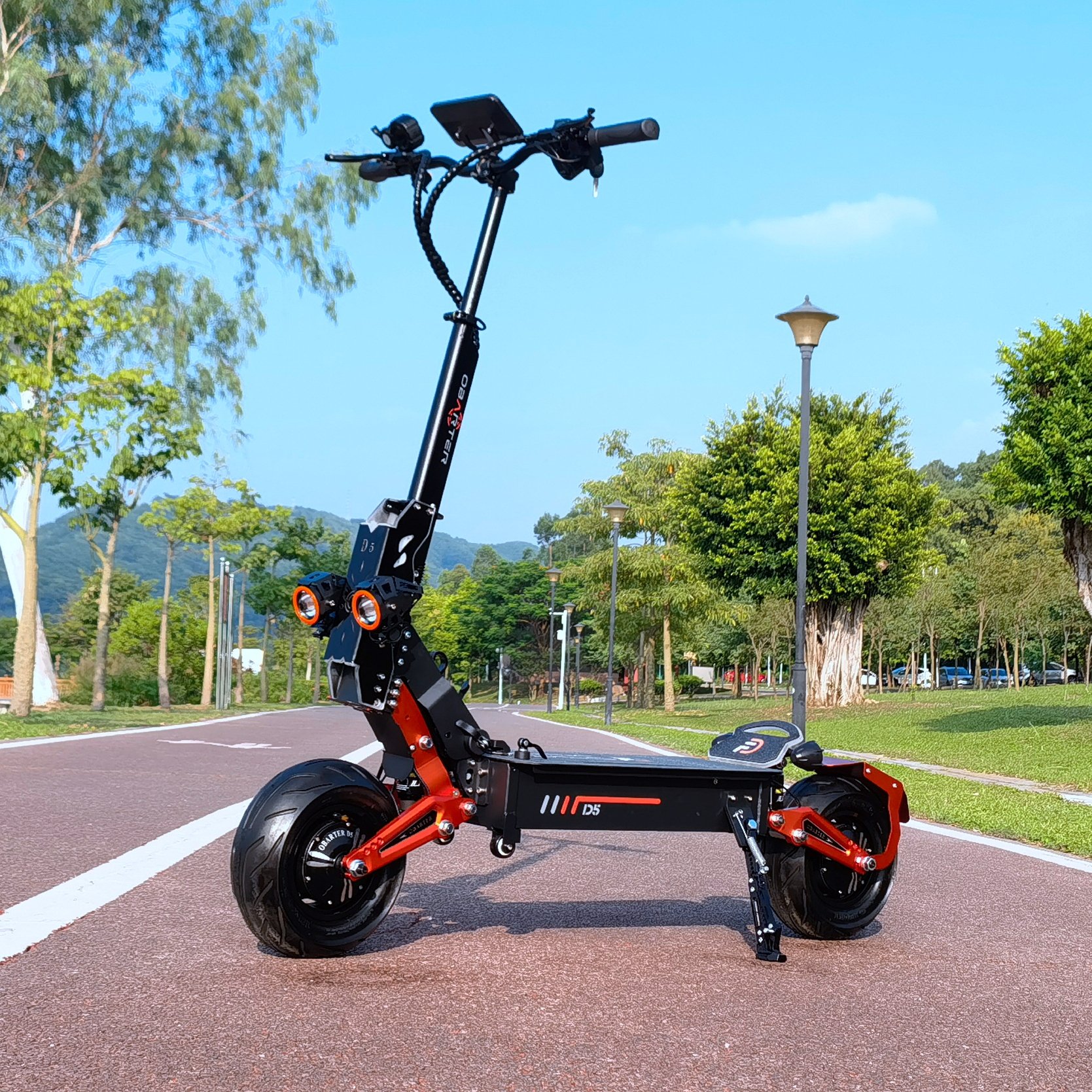 48V 60V 5000W 70km/h 35Ah D5 12inch power electric scooter adults escooter e-scooter