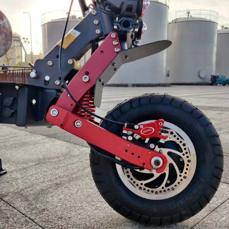 60V 6000W Dual Motor Electric Scooter for Adults Fast 100km/h with Seat Long Range 10 Inch Tire 1500W Power Front Brake
