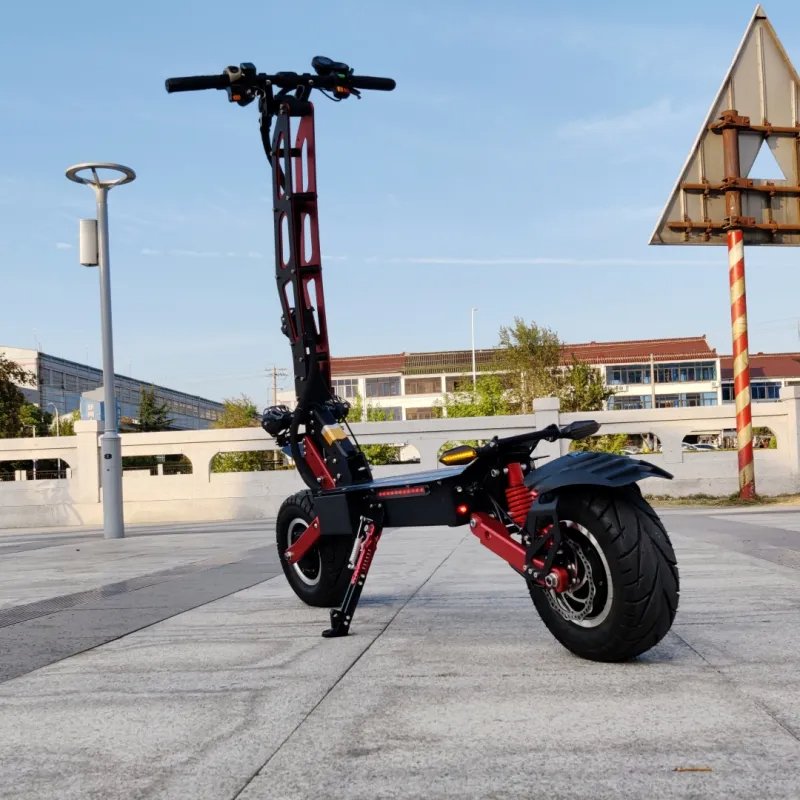 60V 6000W Dual Motor Electric Scooter for Adults Fast 100km/h with Seat Long Range 10 Inch Tire 1500W Power Front Brake