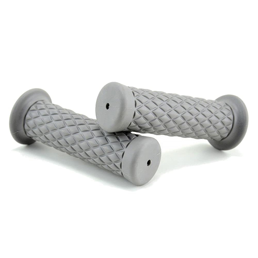 Universal Soft Rubber 22mm 7/8\" Hand Grips For Honda Kawasaki Yamaha Suzuki BMW MX Pit Dirt Bike Motorcycle