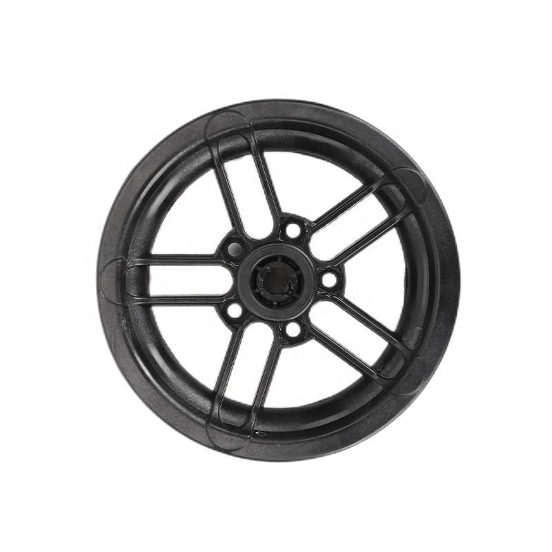 Nylon wheel hub inner hole 6-10mm can accommodate 200x45 or 8x1 1/4 inflatable tires for electric scooter wheel replacement