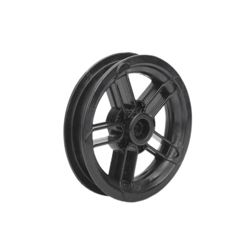 Nylon wheel hub inner hole 6-10mm can accommodate 200x45 or 8x1 1/4 inflatable tires for electric scooter wheel replacement