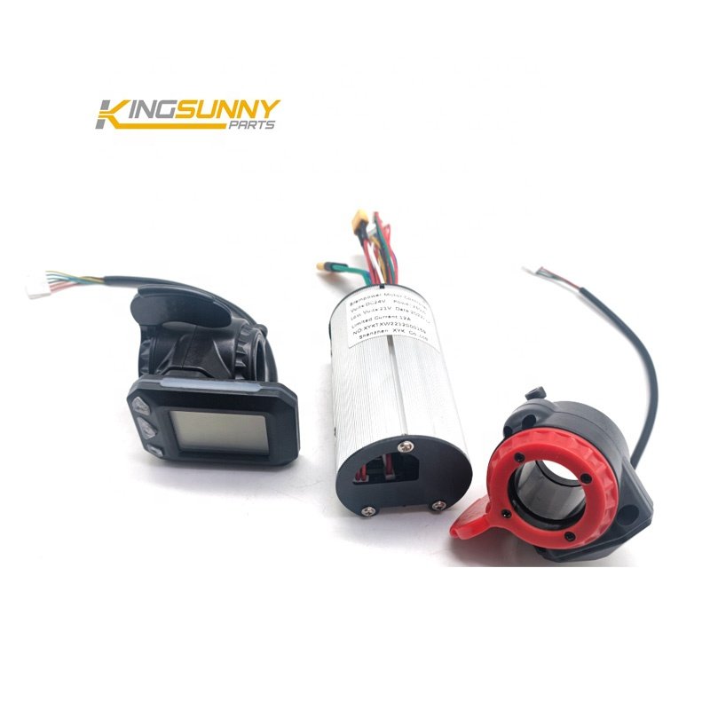 24V 36V LCD Display Brake Controller Kit For 5.5 Inch Carbon Fiber Electric Scooter Replacement Accessories