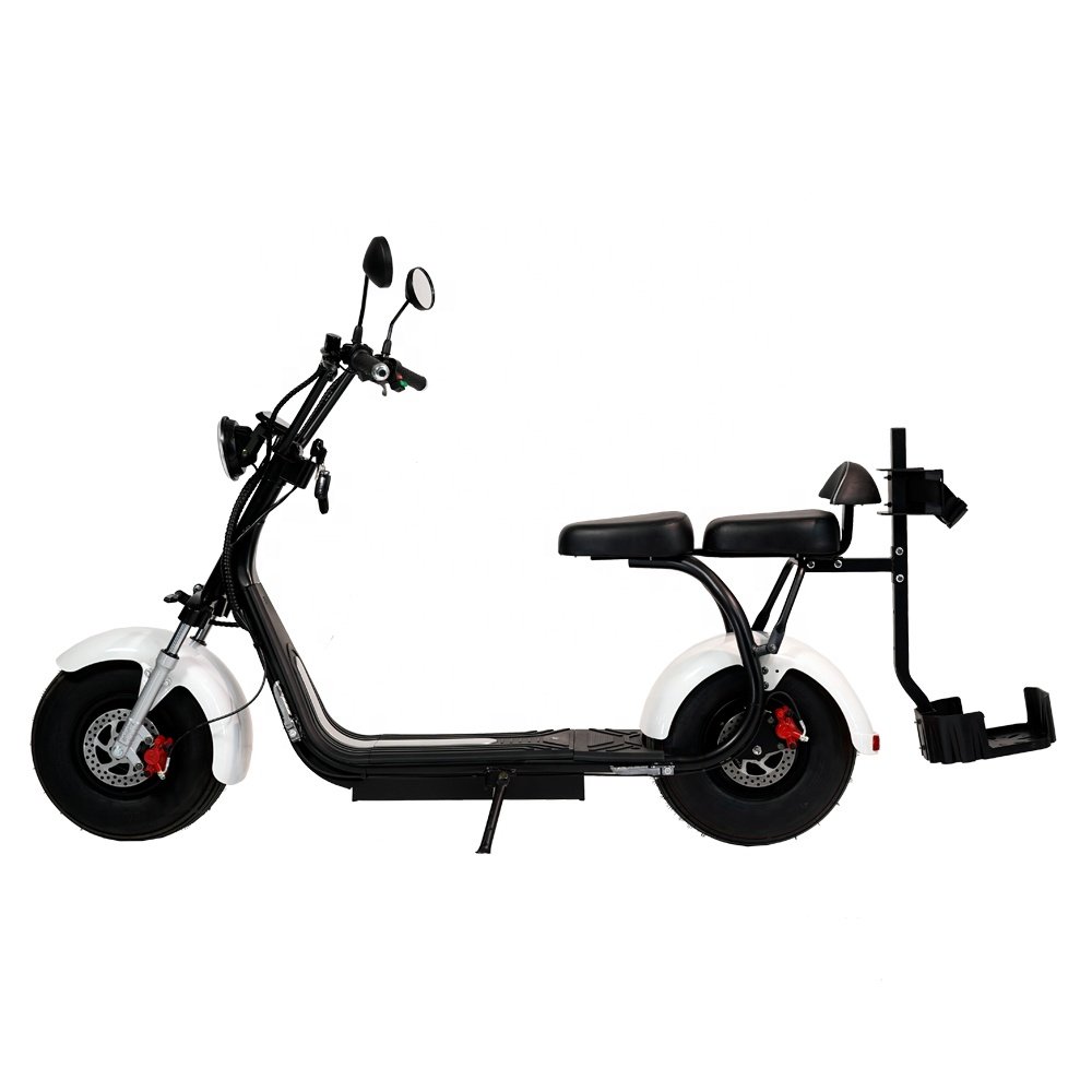 Hot Selling Citycoco Electric Scooters 2000w Electric Bike With Two Seat